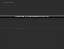 Tablet Screenshot of anandjoti.nl